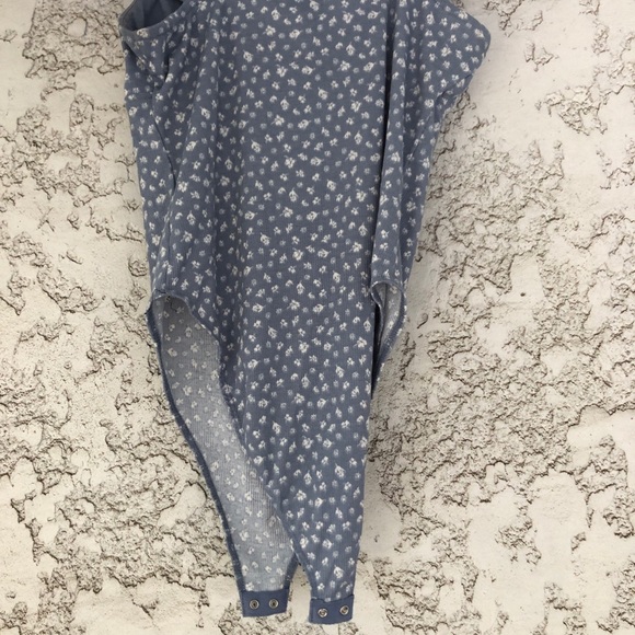 Wild Fable Romantic Bodysuit - light blue/white - Picture 8 of 10